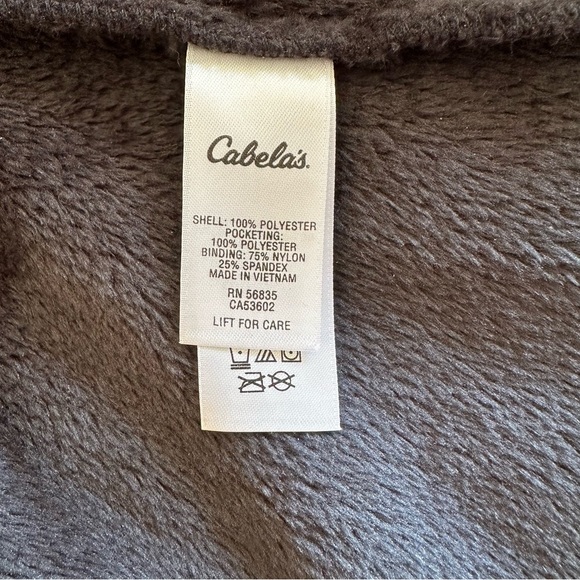 Cabela’s Women’s XL Purple Fleece-Lined Hooded Jacket Coat - Picture 10 of 15
